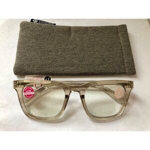 New Fog Cavern Peepers Progressive blue light filter readers +2.00 & case